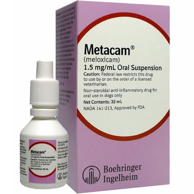 Picture Metacam pain relief for dogs